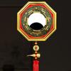 Gold Edge Compass Bagua Mirror for Door/Window Hanging