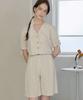 BIBYSEOB Linen Bermuda Pants Beige [T42]