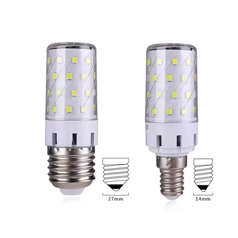 LED Maiskolbenlampe 12W Starkes Licht 3000K 6000K E27 E14 Lampenfassung Haus Notbeleuchtung Glühbirnen Hauslicht