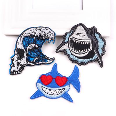 3 Pcs/pack Fusible Embroidery Patch Iron On Patches For Clothing Thermoadhesive Patches For Jackets Jeans Backpack Ironable Sewing Patch