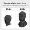 Warm Fleece Lined Skiing Face Mask Motorcycle Helmet Cover Outdoor Cycling Windproof Neck Warmer Face Protection Breathable Hat