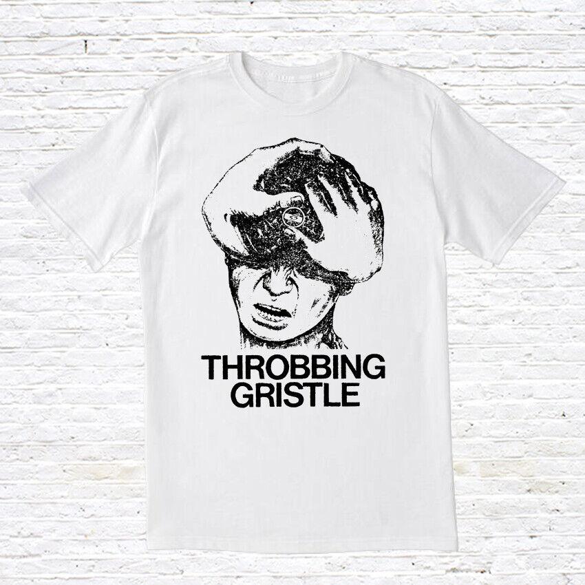 Unisex shirt Cotton Oversize Large Size Throbbing Gristle T-Shirt