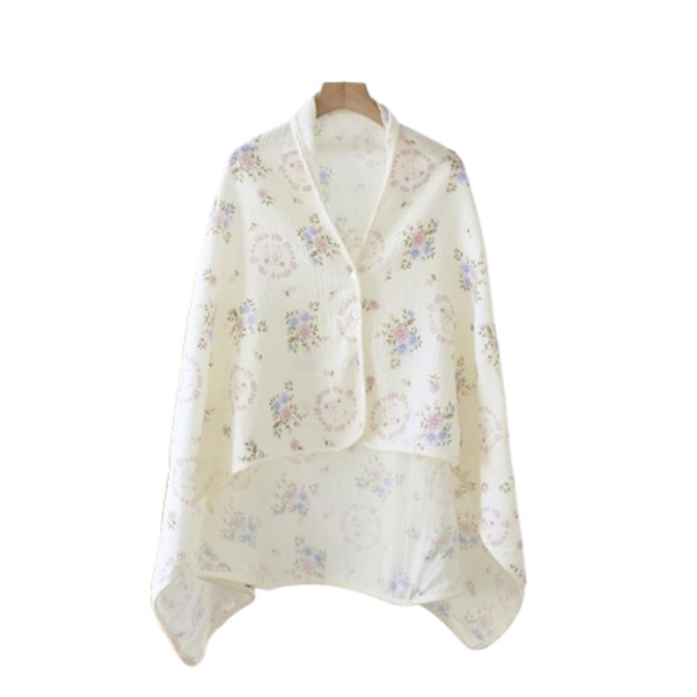 Breathable Breastfeeding Cover Floral Printed Outdoor Nursing Towel Pregnant