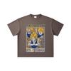 260 GSM Double Yarn 32 Count 100% Cotton Dragon Ball V45 Majin Vegeta Print Unisex Heavy Cotton T Shirt