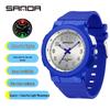 Silent Luminous Waterproof Quartz Wristwatch for High School Students