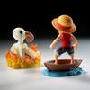 Banpresto Monkey Luffy Going Merry One Piece Action Figure World Collectable Log Story 8cm BP28928P Multicolor Figure Perfect for Anime Fans D. & - -