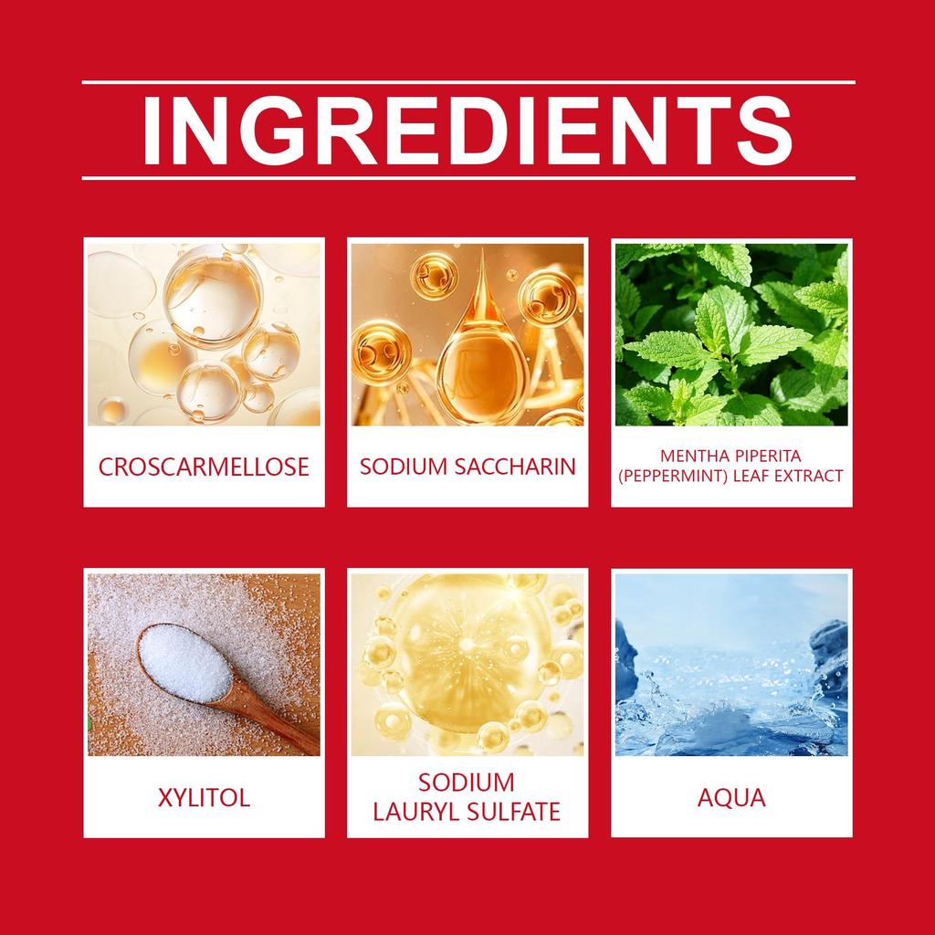 Oralhoe Mátová čisticí zubní pasta jemně čistí zuby od skvrn a žloutnutí, čistí a pečuje a zanechává dlouhotrvající svěží vůni.