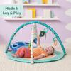 Bright Starts Disney Baby Stitch Party in Paradise Play Gym Mat with 5 including a removable Stitch plush Suitable for ages 0M and & Toys, toy. up.