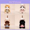 Décor Mignon Chat Peluche Poupée avec Coton à Poil Court Pour Cadeau et Collection