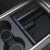 For Tesla Model Y Model 3    2024 ABS Car Central Control Armrest Box Storage Tray Accessories