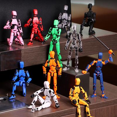Mehrgelenkiger Beweglicher Formwandler Roboter 2.0 3D Gedruckte Schaufensterpuppe Mannequin 13 Actionfiguren Spielzeug Kinder Erwachsene Eltern-Kind-Spiele