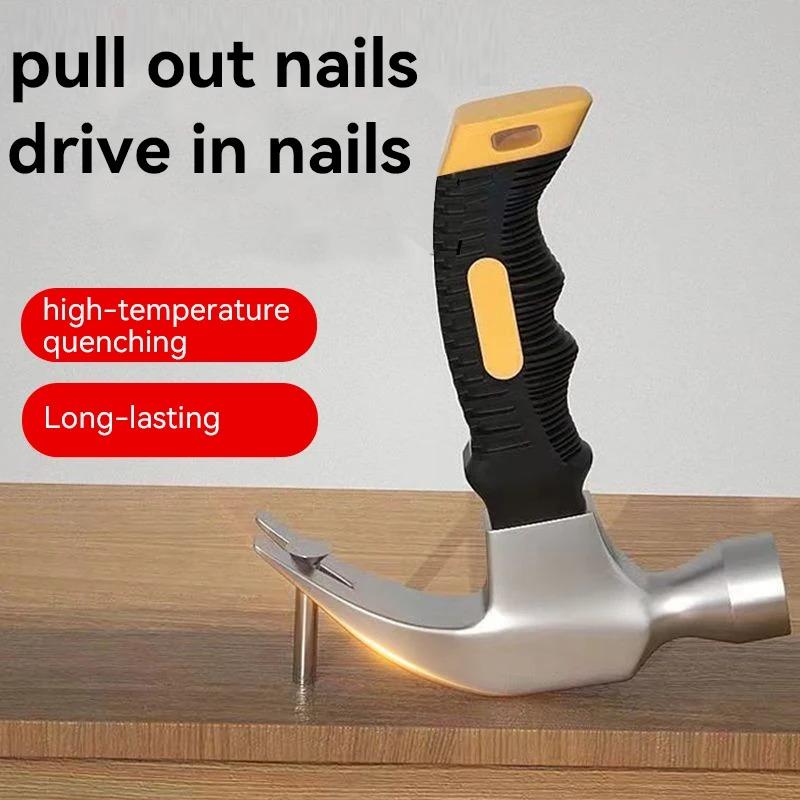 Multifunctional Mini Claw Hammer Engineering Handle Lightweight Portable Carpentry Window Breaking Hand Tools Home