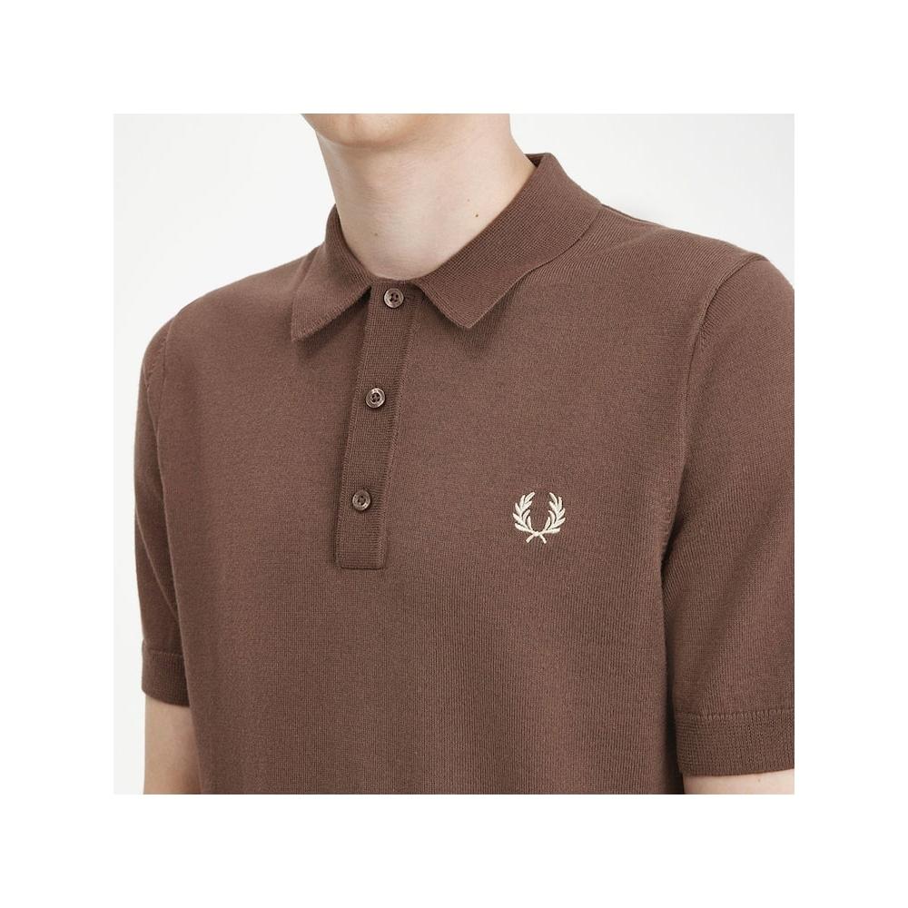 Fred Perry [headquarters Genuine] Fred Perry [sharp] Classic Merino Wool Knit Shirt  U53  Afpm2417623 U53 qzgAfpm2417623 U53