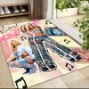 Britney Spears Fashion Icon Carpet Rug Soft Washable Antislip Home Living Room Sofa Mats Personalized Christmas Rug