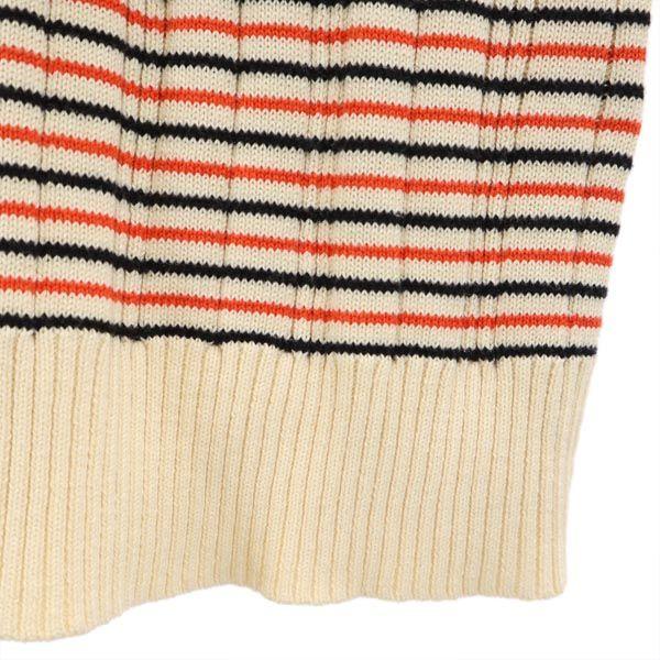 CHINTI & PARKER Silk Blend Border Pattern 7 Minutes Sleeve Sweater L Knit Women Used