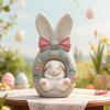 Geometric Design Rabbit Shape Candle Mold Silicone Animal Shape Rabbit DIY Silicone Mold Epoxy Resin Molds Non-Stick