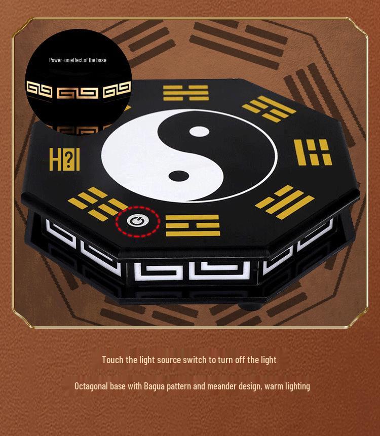 Magnetic Levitation Tai Chi Feng Shui Ball - Housewarming, Office, and Living Room Decor Ornament