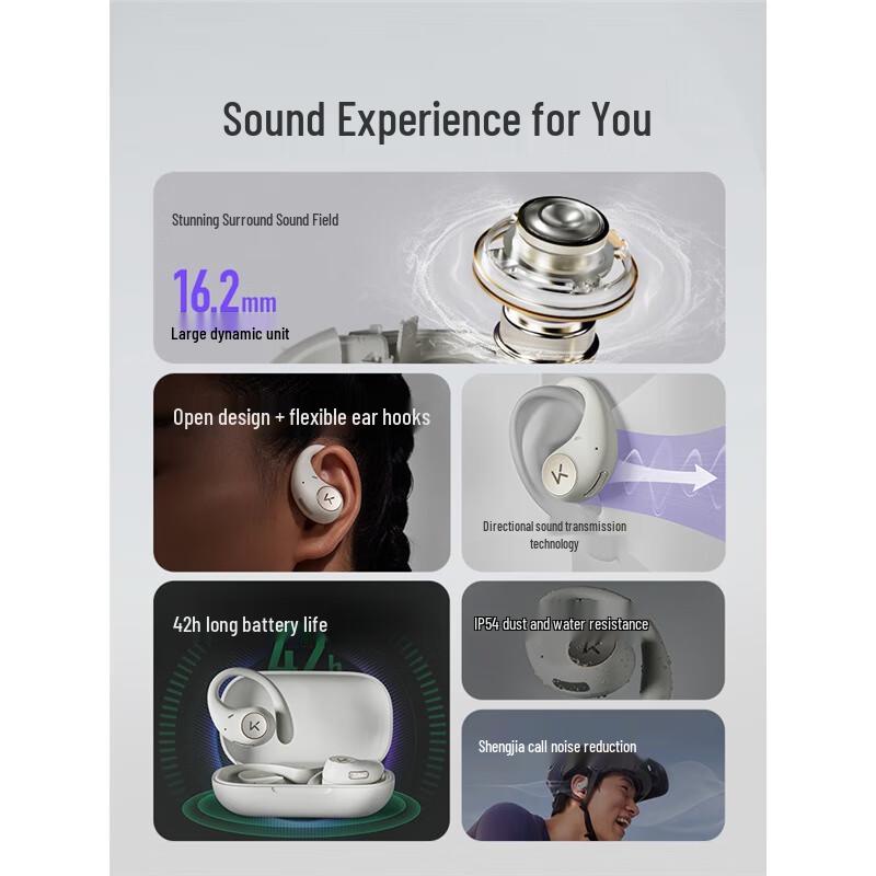 KEEP E1 Wireless Bluetooth Sports Earbuds