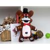 Five Fnaf Nights At Freddys Purple Brown Black Bear Plushie Toy Gift Xmas