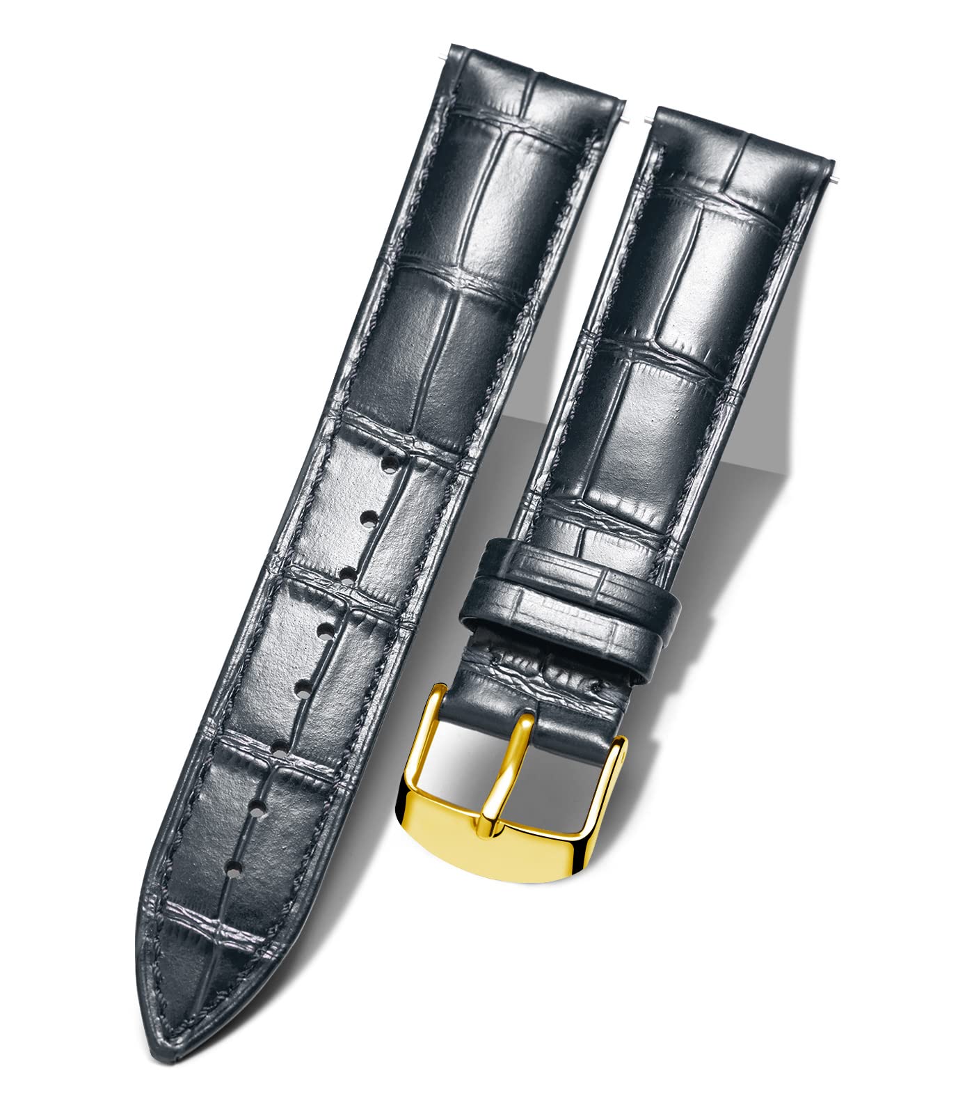 

[BINLUN] Кожаный ремешок для часов из натуральной телячьей кожи, сменный ремешок для часов с быстрой фиксацией, часы из натуральной кожи 10mm