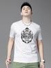 European Goods 2025 New Arrival Classy Men Short Sleeve Silm T-shirt Men's Summer Fashion Brand Print Round Neck Fashion Top Clothes