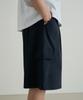 CREEDMENS Cool Air Banding Cargo Bermuda Shorts
