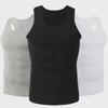 Men's 2024 Loose Cotton Sports Vest: Sleeveless Summer Casual Inner Wear