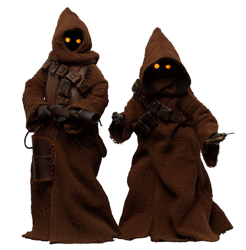 

Существа Галактики Звездные Войны Масштаб Джавы Пластиковые Раскрашенные Подвижные Фигурки Набор из 2 штук, 1/6