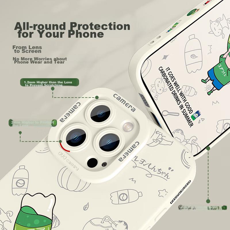 XP Huawei Mate80 Pro Max Phone Case, Full Lens Protection, Shockproof Heat Dissipation Silicone Case with Lanyard - Antique White Ruyi Chinese Style
