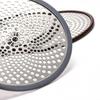 Stainless Steel Floor Drain Filter Hair Catcher with Silicone Ring Rust-Resistant Bathroom Sink Strainer Shower