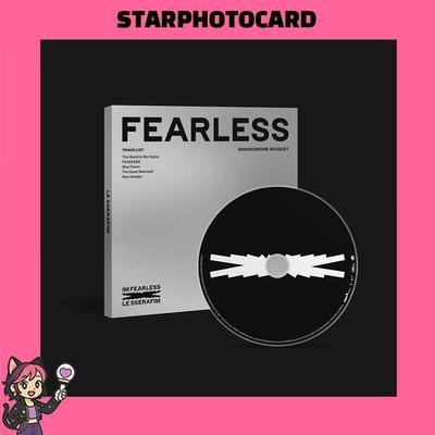 [READY STOCK] - 1ST MINI ALBUM FEARLESS MONOCHROME BOUQUET Ver