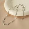 Fashion Star Pendant Necklace Stackable Long Chain Sweater Chain for Women Statement Choker Clavicle Chain Jewelry