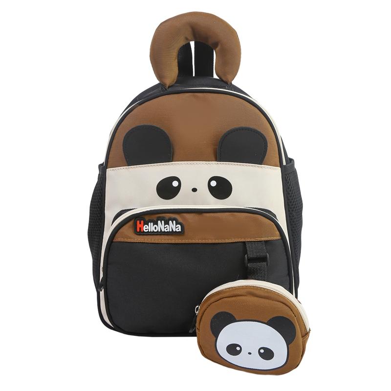 Dziecięcy tornister przedszkolny kreskówkowy mały plecak dla chłopców dziewczynek plecak ze zwierzętami z portmonetką