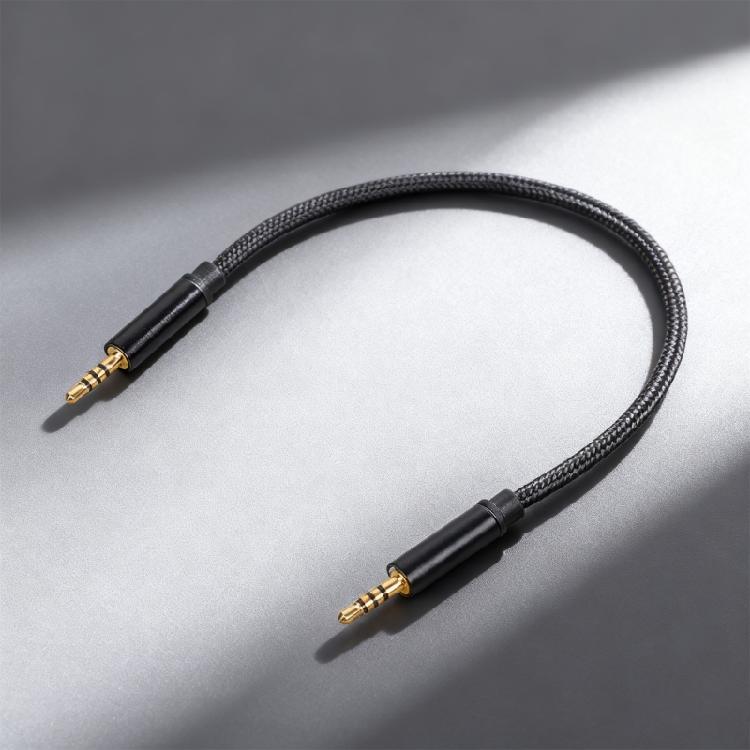 Heavy Duty 2.5mm Audios Cable with 4Pole TRRS Plugs Builts with Gold Plate Terminals OFC Conductors for Clear Audios