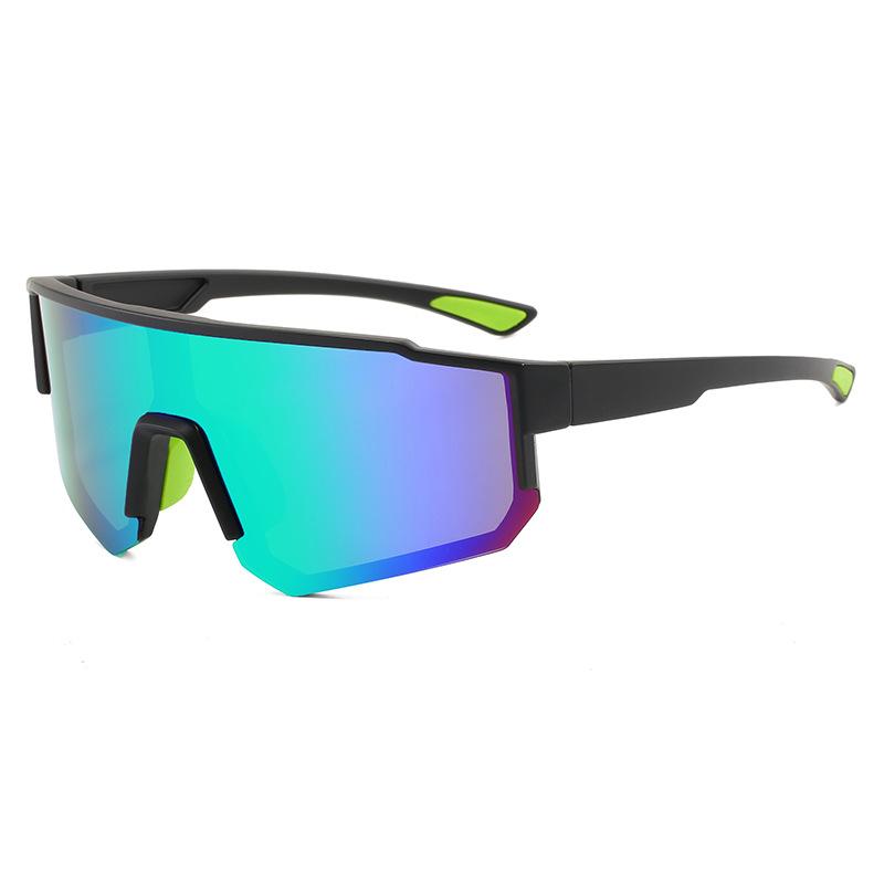 Sports Cycling Glasses Bicycle Polarized Sunglasses Men And Women One-piece Sports Windproof Sunglasses 9958