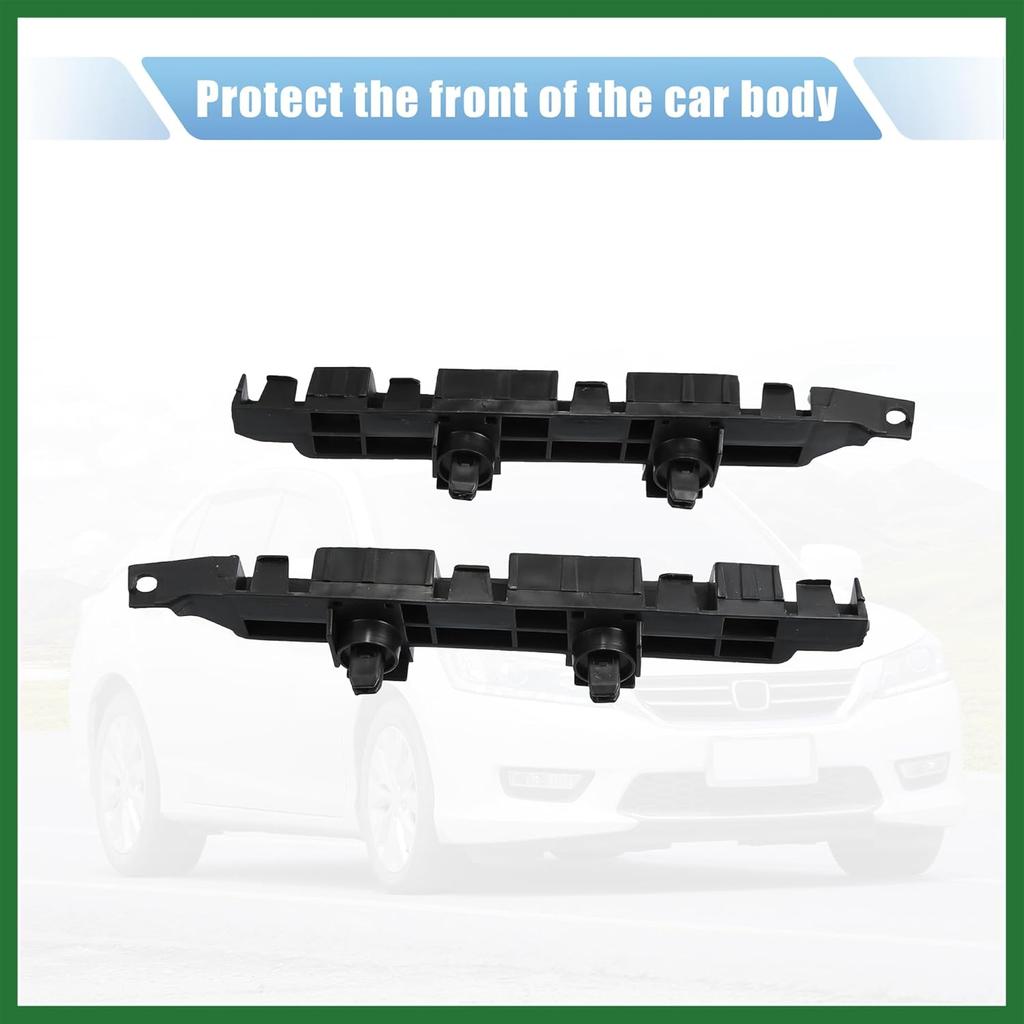 Motoforti 1 Pair Front Bumper Mount Support Bracket for Honda Accord 2006 2007 71193SDAA10 71198SDAA10 Left and Right Side Long-lasting