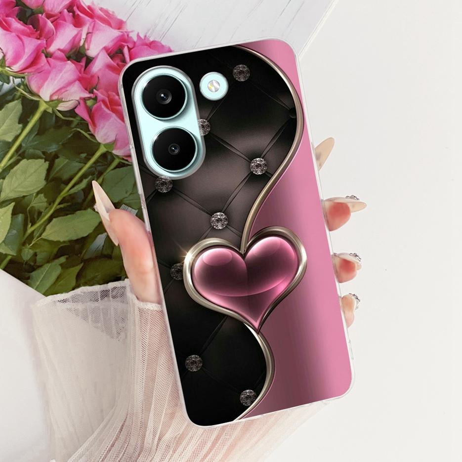 For Xiaomi Poco X8 Pro 5G Case Cute Cat Peacock Painted Cover Soft Slim Phone Case For Xiaomi Poco X8 Pro Max PocoX8 Pro 5G Bags