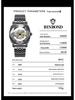 Binbang European & American Oversized Hollow Carved Men's Fashion Waterproof Casual Watch