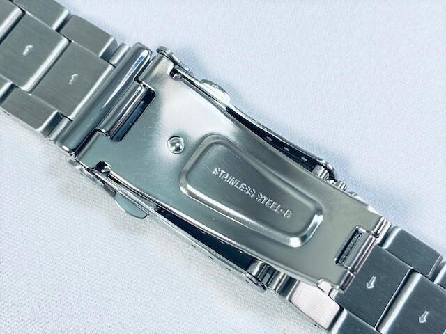 M0KWX13J0 SEIKO 5 Sports 22mm Stainless Steel Bracelet for and Via SBSA001/ SBSA003/ 4R36-07G0 Others. (Ships Nekoposu)