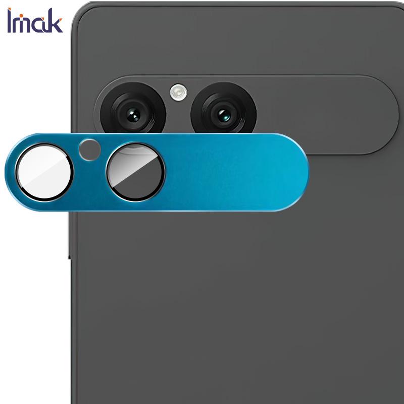 For Sony Xperia 10 VII Glass IMAK Metal Armor Premium Camera Protector Lens Film