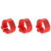 100Pcs Pigeons Identify Ring 001‑100 Numbered Poultry Leg Ring Bird Leg Bands Foot Ring