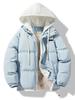Clothing New Fleece Lined Parka Outdoor Warm Snow Men's Long Coat Parkas Clothes Fashion Men's Winter Hooded Jacket Puffer Parka