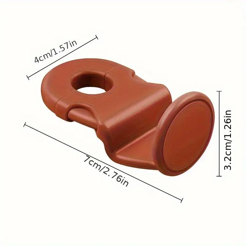 1PCS Car Hook ABS Car Seat Back Hidden Hook Car Rear Small Item Storage Hook Bag Fixation and Small Item Storage