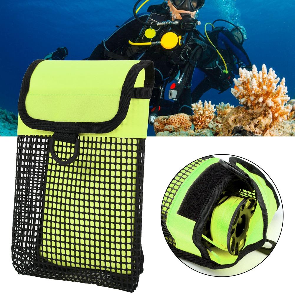 BG 984 Scuba Diving Gear Bag Portable Lightweight Mesh Underwater Storage Carrying CaseFluorescent green