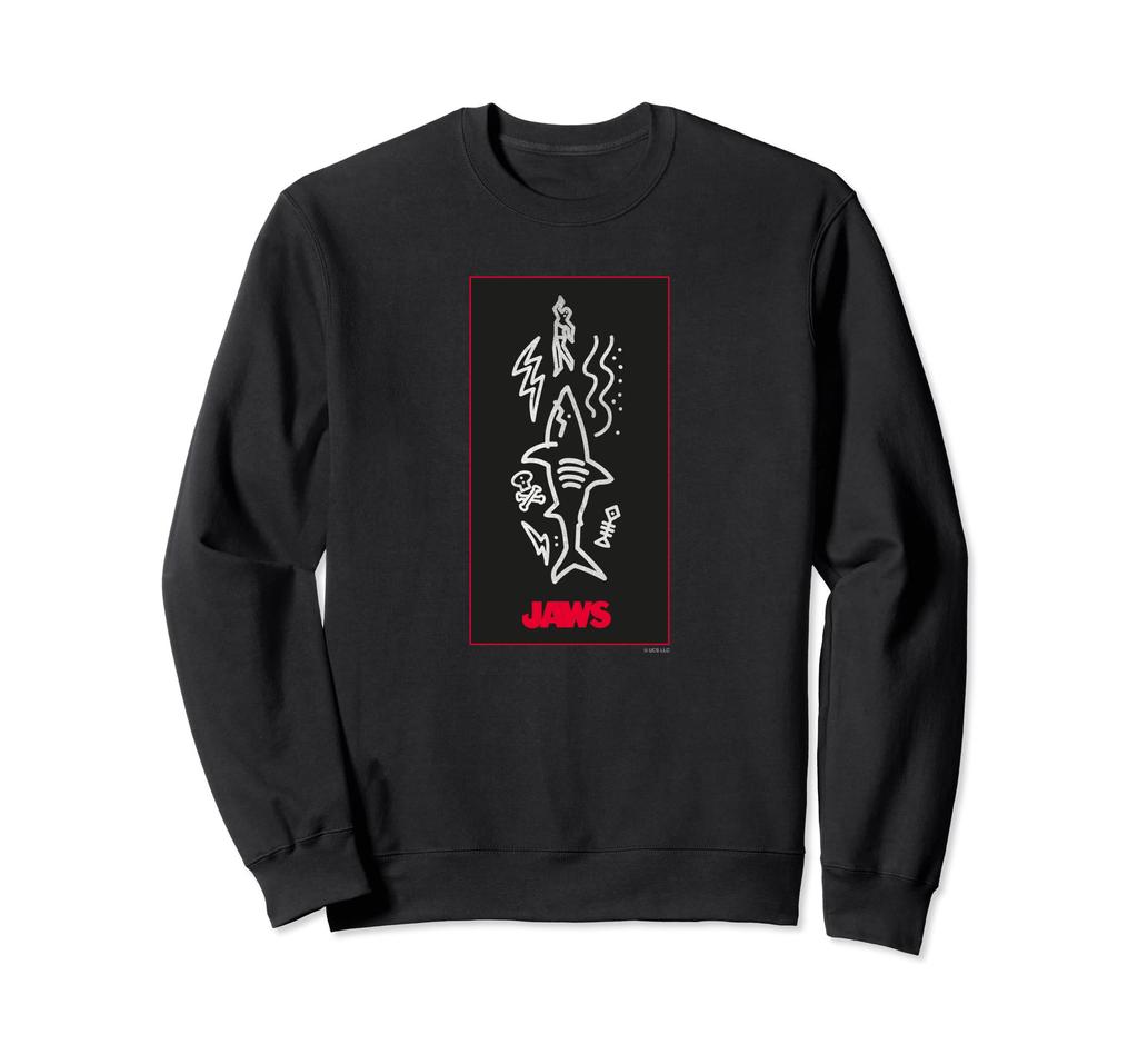 Jaws JAWS POSTER (LINE ART) Sweatshirt