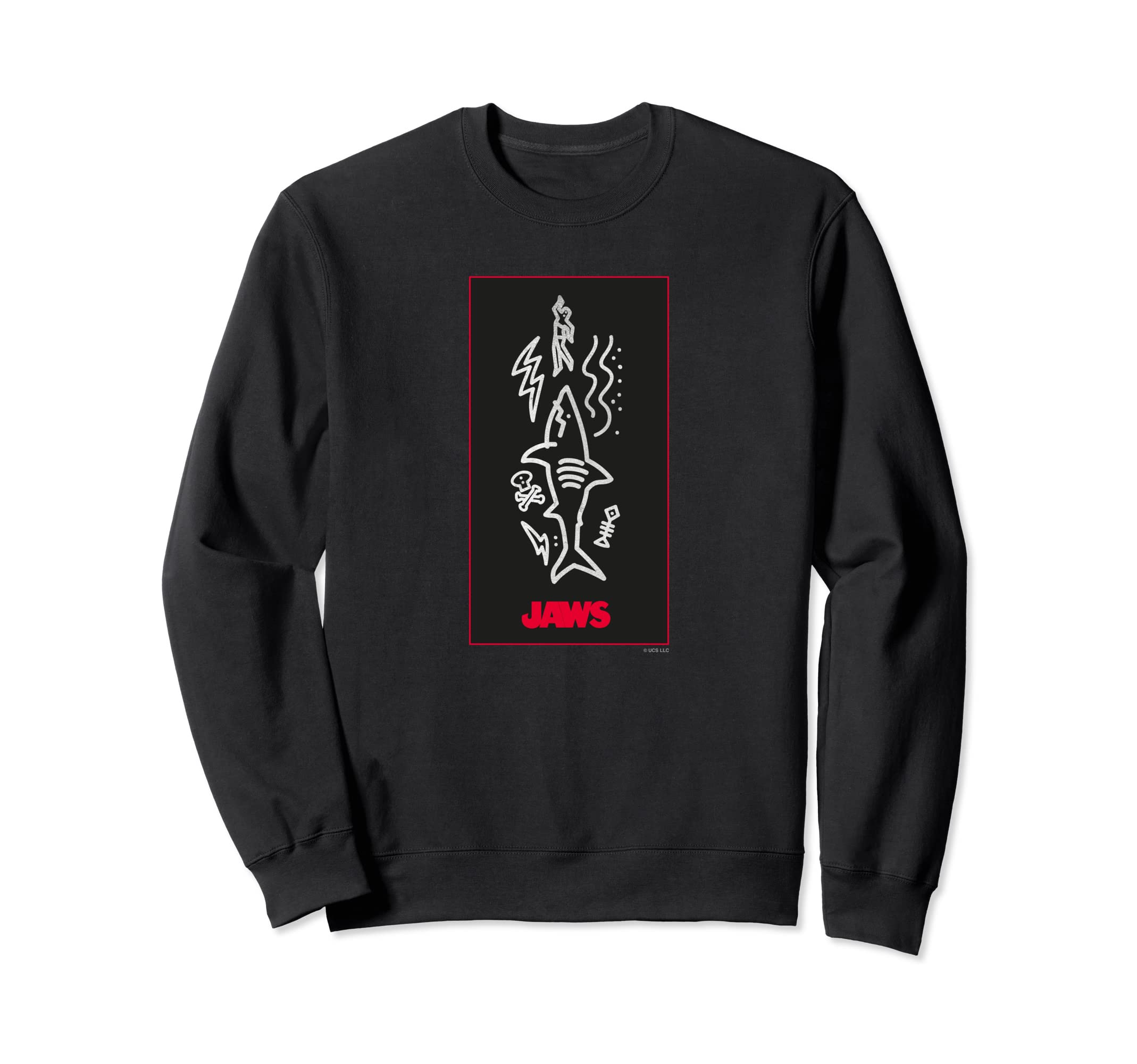 

Jaws JAWS POSTER (LINE ART) Sweatshirt