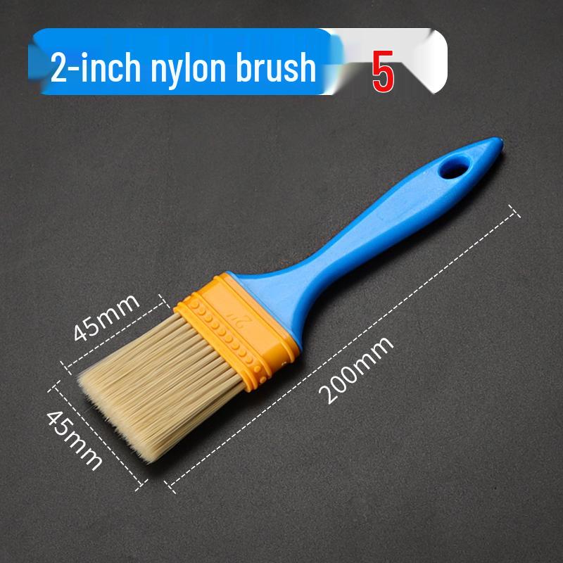 Soft Nylon Bristle Cleaning and Dust Removal Brush for Industrial Paint and Oil Application