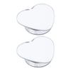 Traffic Check Auxiliary Mirror Set for Cars, Suction Cup Mount, Adjustable Base, 2 Mirror Viewing Support for Reversing Use