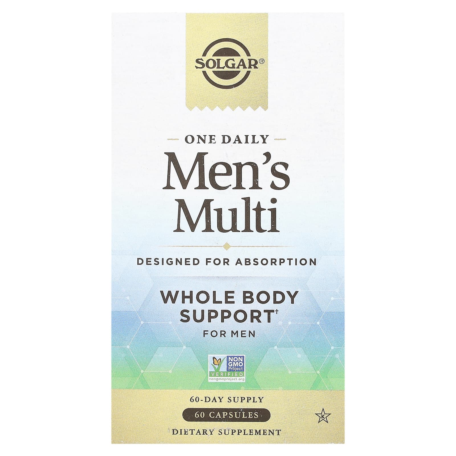 

One Daily Men s Multi, 60 Capsules