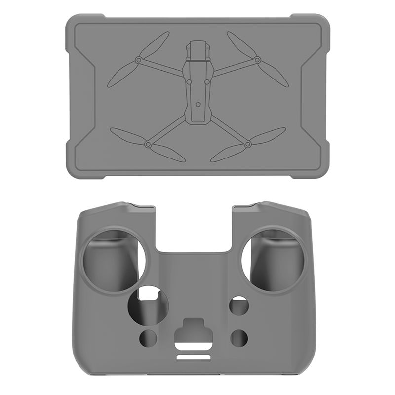 

C-Convenient-Silicone For DJI RC PRO 2 Controller Case Protection Cover Screen Protectors Designed For DJI 4 PRO Accessori сірий